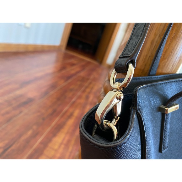 Kate Spade Colour Black Satchel Handbag - Picture 7 of 8